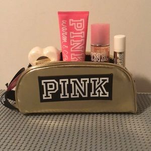Love Pink Warm & Cozy Makeup Bag